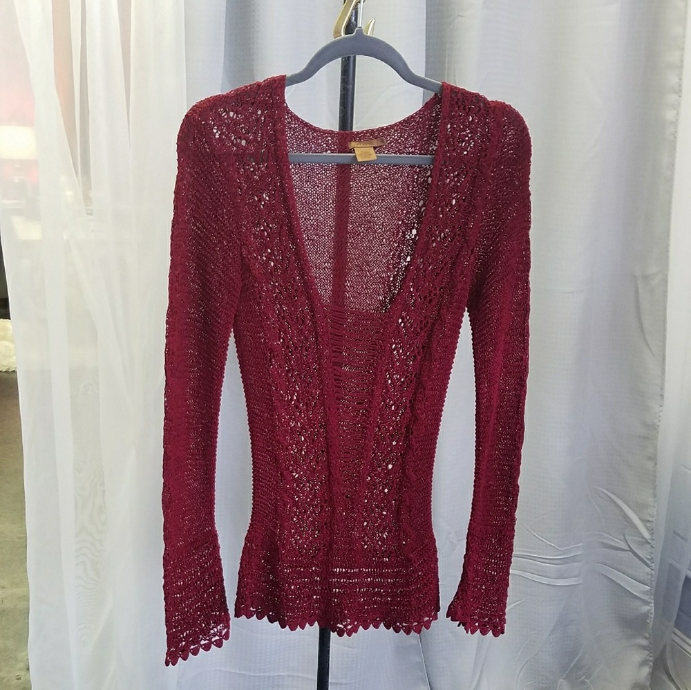Arden B garnet sweater